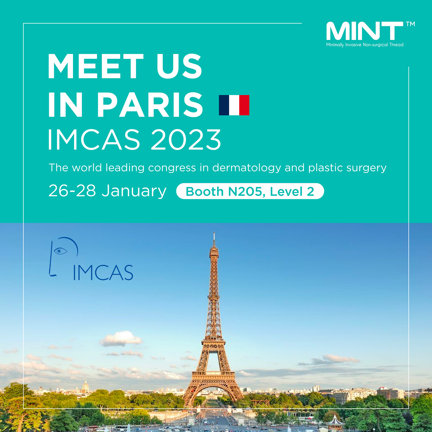 IMCAS World Congress 2023 MINT™ PDO & Klàrdie Manufacturer